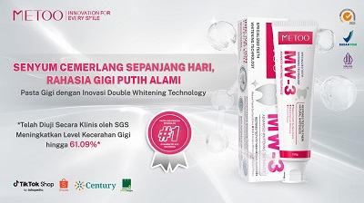 Nafas Segar Saat Puasa bersama METOO, Spesial Selama Ramadhan di TikTok Super Brand Day dengan Diskon Hingga 40%