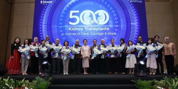 Siloam Hospitals Asri Berhasil Capai 500 Transplantasi Ginjal, Perkuat Posisi sebagai Pusat Rujukan Berstandar Internasional