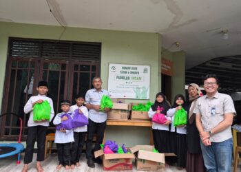 BRI KC Mabes TNI Cilangkap Berbagi Jumat Berkah ke Rumah Asuh Yatim dan Duafa Fadhilah Insan