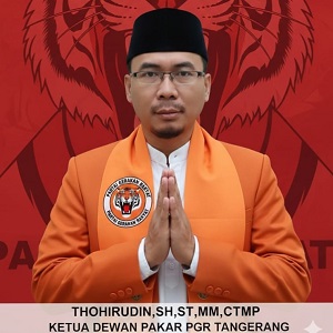 Ketua Dewan Pakar Daerah DPD PGR Tangerang, Thohirudin: Adil dan Makmur Butuh Perjuangan Melalui Partai Politik
