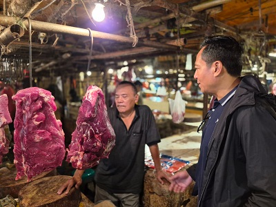 Kementan Sidak Pasar Cibitung dan Tambun Bekasi, Pastikan Harga Daging, Ayam, dan Telur Tetap Wajar