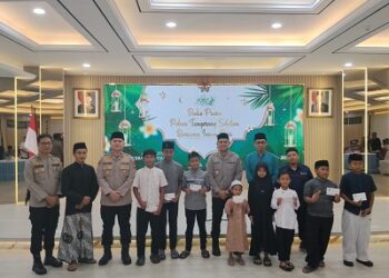 Polres Tangsel Gelar Buka Puasa Bersama Wartawan dan Santuni Anak Yatim, Pererat Sinergi dengan Insan Pers