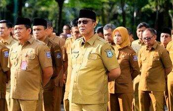 Pemkot Tangsel Gelar Apel dan Halalbihalal, Benyamin Tekankan Kebersihan dan Efisiensi Anggaran