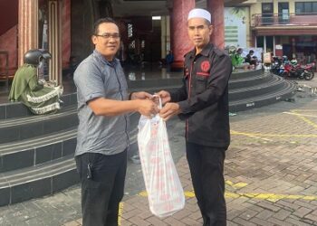BRI BO Depok Salurkan Jumat Berkah Ramadan ke Masjid Baiturrahman