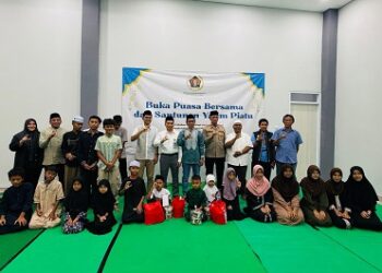PWI Tangsel Gelar Buka Puasa Bersama dan Santunan Anak Yatim di Gedung Layanan Informasi