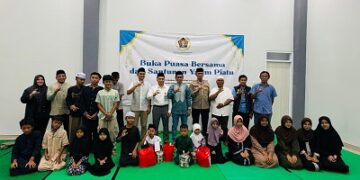 PWI Tangsel Gelar Buka Puasa Bersama dan Santunan Anak Yatim di Gedung Layanan Informasi