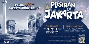 Ascott Jakarta Luncurkan “Plesiran di Jakarta”, Tawarkan Staycation Mulai Rp499 Ribu Sambut HUT Jakarta ke-499