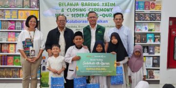 Gramedia dan Dompet Dhuafa Gelar Ceremony Penyerahan Al-Qur’an dari Program Happy Family Coloring (HFC)