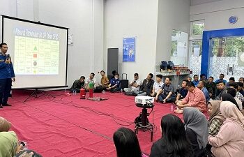 BRI Cabang Bekasi Harapan Indah Gelar Sosialisasi Pencegahan hingga Penanggulangan Kebakaran