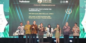 Perkuat Pemberdayaan Masyarakat Lewat Program CSR Berkelanjutan, APP Group Raih Top CSR Award 2026,
