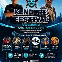 Kenduri Festival Kembali Digelar, Angkat Tema “Seba Pondok Karya” untuk Lestarikan Budaya dan Dukung UMKM