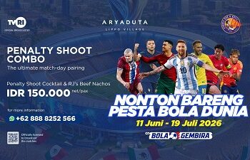 ARYADUTA Lippo Village Hadirkan Nonton Bareng Resmi FIFA World Cup 2026™ di RJ’s Sports Bar & Grill