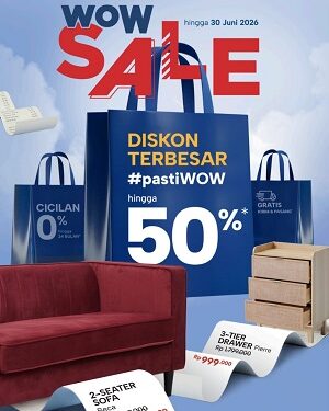 WOW SALE INFORMA Kembali Hadir Berikan Diskon Terbesar #pastiWOW