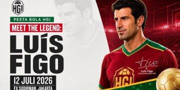 Legenda Sepak Bola Dunia Luís Figo Bakal Meriahkan Puncak Pesta Bola HGI 2026 di Jakarta pada 12 Juli 2026