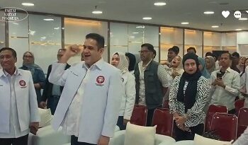 Ketua Umum Partai Rakyat Indonesia Resmikan Sayap Partai Jurnalis dan Influencer