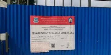 Bangunan Car Wash di Nusa Loka Disegel, Namun Tetap Beroperasi, Mandor Sebut Ada Arahan Oknum untuk Lanjutkan Pekerjaan
