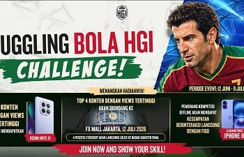 Higgs Games Island Buka Kesempatan Interaksi Langsung dengan Legenda Sepak Bola Luís Figo lewat Kompetisi Juggling