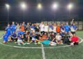BPN DAN PWI Kota Tangsel Pererat Silaturahmi Lewat Laga Minisoccer