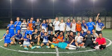 BPN DAN PWI Kota Tangsel Pererat Silaturahmi Lewat Laga Minisoccer