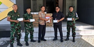 PT Indah Kiat Pulp & Paper tbk. Tangerang Mill Salurkan Bantuan 35.000 Masker untuk Penanganan Kebakaran TPA  Jatiwaringin