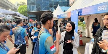 BRI KC Warung Buncit Tawarkan Solusi Keuangan dan Layanan Langsung di UMKM 5K Run