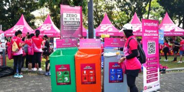 SMARTFREN Run 2026 Buktikan Event Lari Tanpa Sampah Kurangi Emisi Karbon