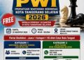 Menuju Porprov 2026, PWI Tangsel dan Percasi Gelar Turnamen Catur