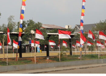 Merah Putih Mulai Semarak di Tangsel, Warga Diajak Hidupkan Semangat Kemerdekaan