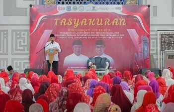 Tasyakuran HUT ke-81 RI, Benyamin Ajak Masyarakat Tangsel Perkuat Kebersamaan