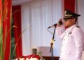 Penurunan Bendera Merah Putih HUT ke-81 RI di Tangsel, Pilar: Generasi Muda Harapan Bangsa