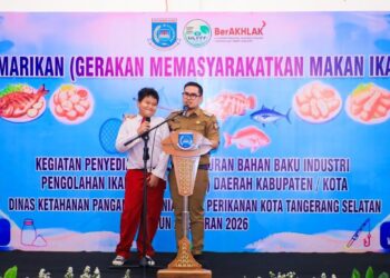 Pemkot Tangsel Gencarkan Gemarikan, Dorong Konsumsi Ikan Sejak Dini