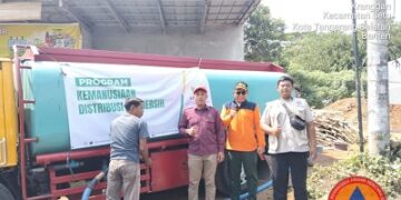 Kemarau Panjang, Pemkot Tangsel Salurkan 339.200 Liter Air Bersih untuk Warga Terdampak Kekeringan