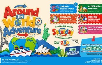 Jelajah Dunia Bersama “Around The World Adventure” Di ibis Styles Serpong BSD City