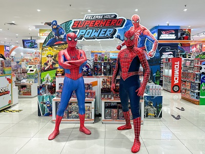 Saatnya Jadi Superhero Versimu Sendiri, Temukan Koleksi Karakter Favorit hingga Promo Spesial di Toys Kingdom
