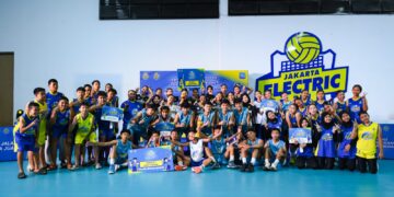 Ribuan Siswa SMP Berlatih Bersama Atlet Nasional dalam PLN Mobile Jalan Juara JEVA Spike Nation 2026