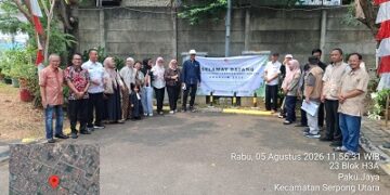 Pt Indah Kiat Pulp & Paper tbk. Tangerang Mill Dampingi Enam Wilayah Binaan dalam Verifikasi Lapangan Program Kampung Iklim Tingkat Provinsi Banten