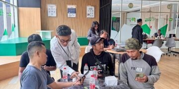 Tingkatkan Inklusi dan Literasi Keuangan Masyarakat, PT Pegadaian (Persero) Area Cirendeu Gelar Edukasi Bersama Komunitas Ojek Pangkalan