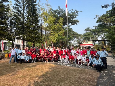 Semarak HUT ke-81 RI, Emerald Residence Bintaro Gelar Beragam Lomba dan Senam Taichi
