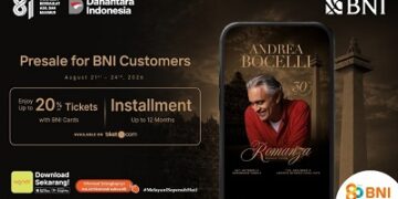 BNI Hadirkan Akses Eksklusif Menikmati Andrea Bocelli “Romanza” di Indonesia