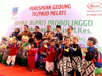 Siapkan SDM Unggul Sejak Dini, PT Sasa Inti Perkuat Komitmen Pembangunan Fasilitas Edukasi Berkelanjutan