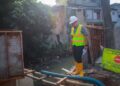 Perkuat Infrastruktur, Pilar Tinjau Pembangunan Turap di 3 Titik Wilayah Tangsel