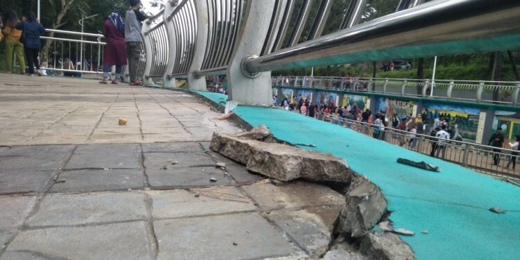 bahaya longsor di tempat wisata