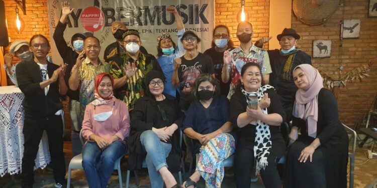 PAPPRI Tangsel Gelar Ngopi Bareng, Canangkan Gebrakan Ayo Bermusik Menjelang Hari Musik