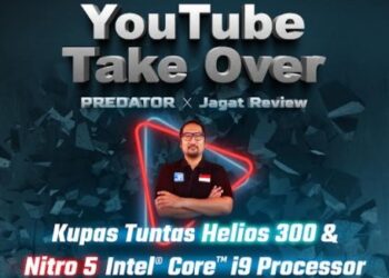 Kupas Tuntas Performa Laptop Gaming Terbaik Acer Nitro 5 dan Predator Helios 300 dengan Prosesor Intel Core i9