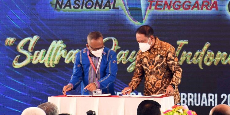 menpora amali berani hadir saat hari pers nasional di kendari