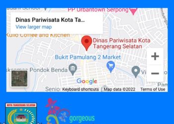Tujuan Wisata di Kota Tangsel Tidak ada Info Di Website Dispar