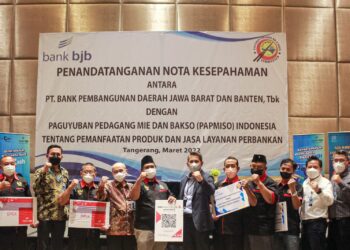 Kolaborasi dengan Papmiso Indonesia Bank bjb Salurkan Kredit untuk UKM