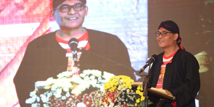Buka Rakenis dengan Pakaian Reog Ponorogo, Slog Polri Siap Mendukung Pemulihan Ekonomi Nasional