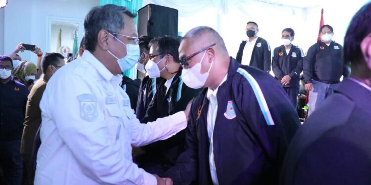Wali Kota Tangsel, Kukuhkan Pengurus KONI Tangsel Periode 2021-2025