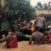 satbrimob polda banten evakuasi masyarakat yang terdampak banjir